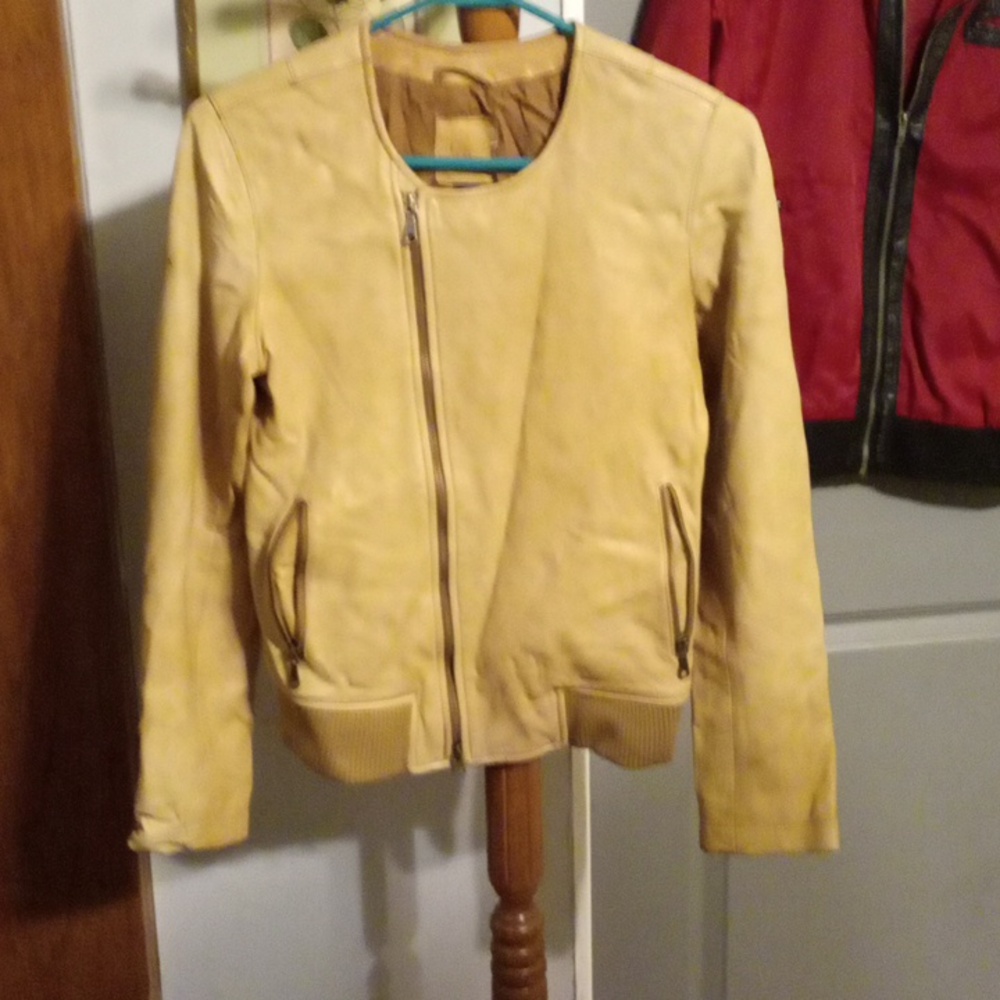 Leather jacket
